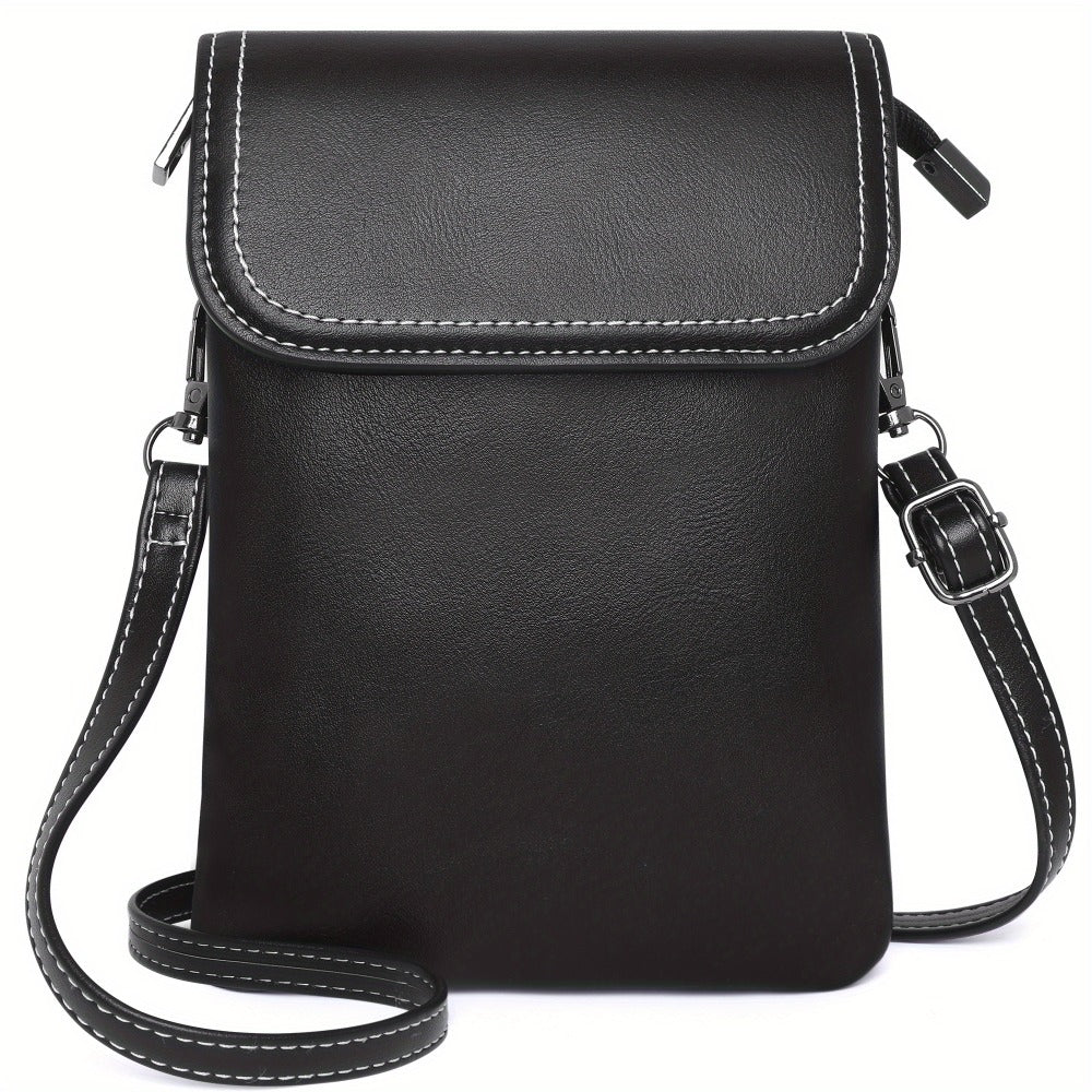 [Ideal Gift for Christmas] Small Crossbody Bag for - Versatile Phone Purse with Adjustable Strap, Magnetic Snap & 3 Compartments - Perfect for Travel, Outdoor & Everyday Use - Ideal Gift for Christmas, Dailygift for Friends, Mini Purse, for Teenager