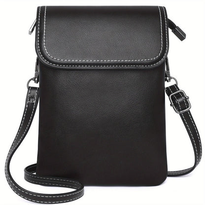 [Ideal Gift for Christmas] Small Crossbody Bag for - Versatile Phone Purse with Adjustable Strap, Magnetic Snap & 3 Compartments - Perfect for Travel, Outdoor & Everyday Use - Ideal Gift for Christmas, Dailygift for Friends, Mini Purse, for Teenager