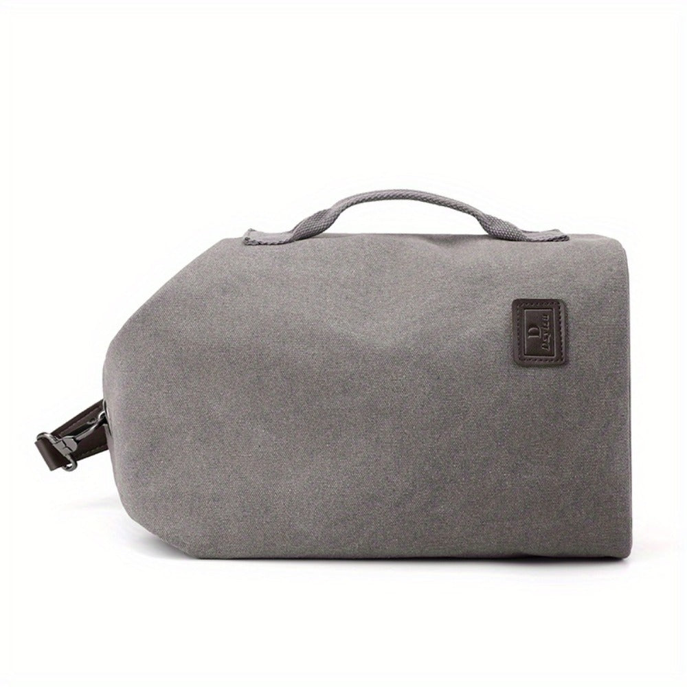 Men's Crossbody Bag – Canvas, Large Capacity, for Travel & Work | Bag Vero – detail view 8