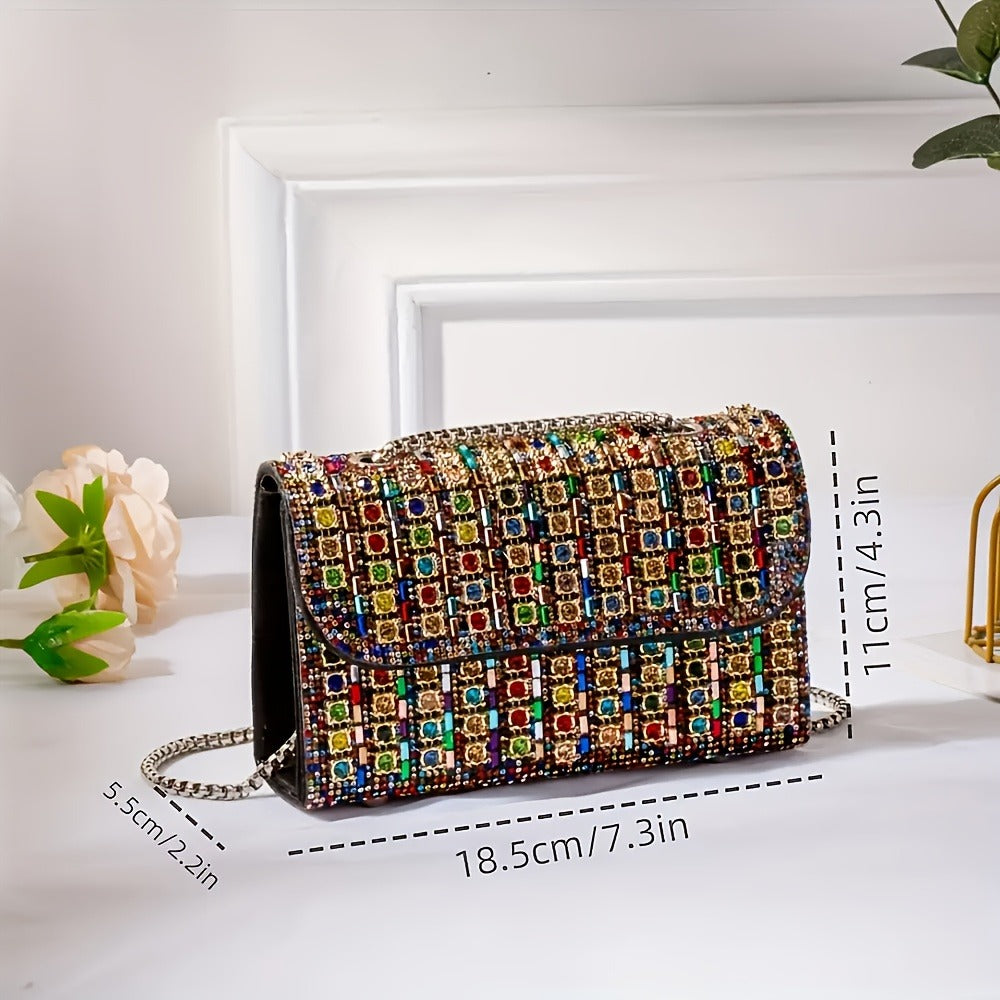 Women's Wallet – Full Diamond Rhinestone Evening Glitter | Bag Vero – detail view 5