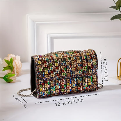 Women's Wallet – Full Diamond Rhinestone Evening Glitter | Bag Vero – detail view 5