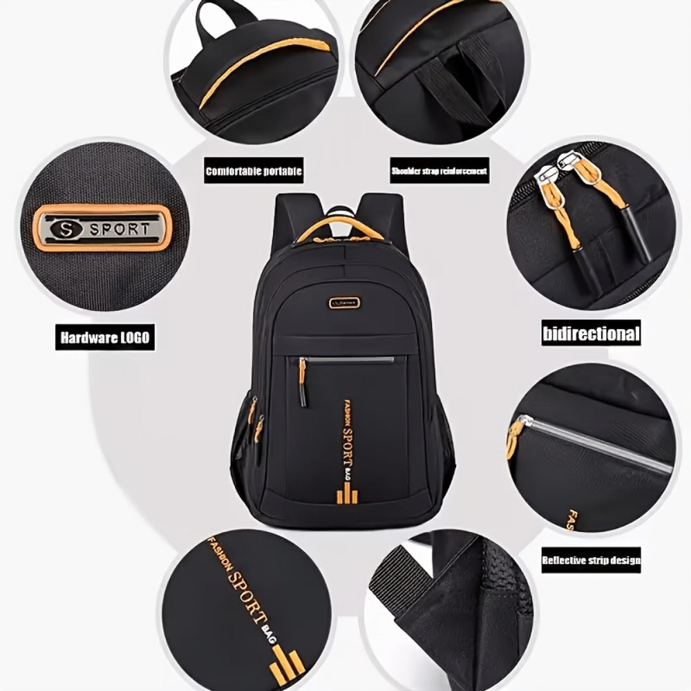 Laptop Backpack – 2 Pack, 4 Colors, Large Capacity, for Travel & School | Bag Vero – detail view 9