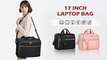 Laptop Bag – 17.3 Inch, for Travel & Work | Bag Vero – detail view 10