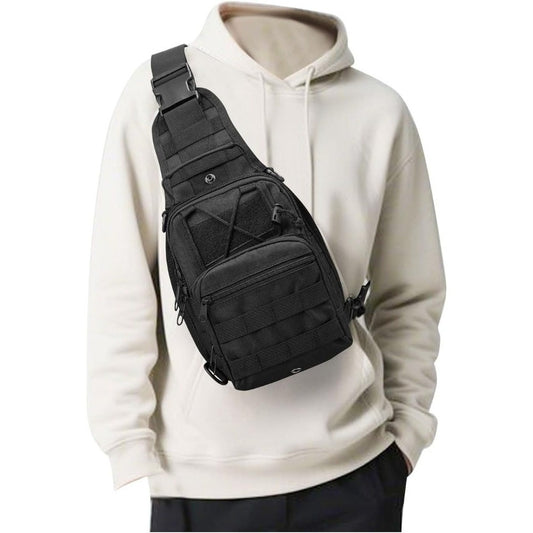 Tactical Chest Bag Backpack, Men's And Women's Shoulder Messenger Bag, Molle, EDC Backpack, Perfect for Daily Commuting, Gifts for Friends And Family, Christmas Gifts