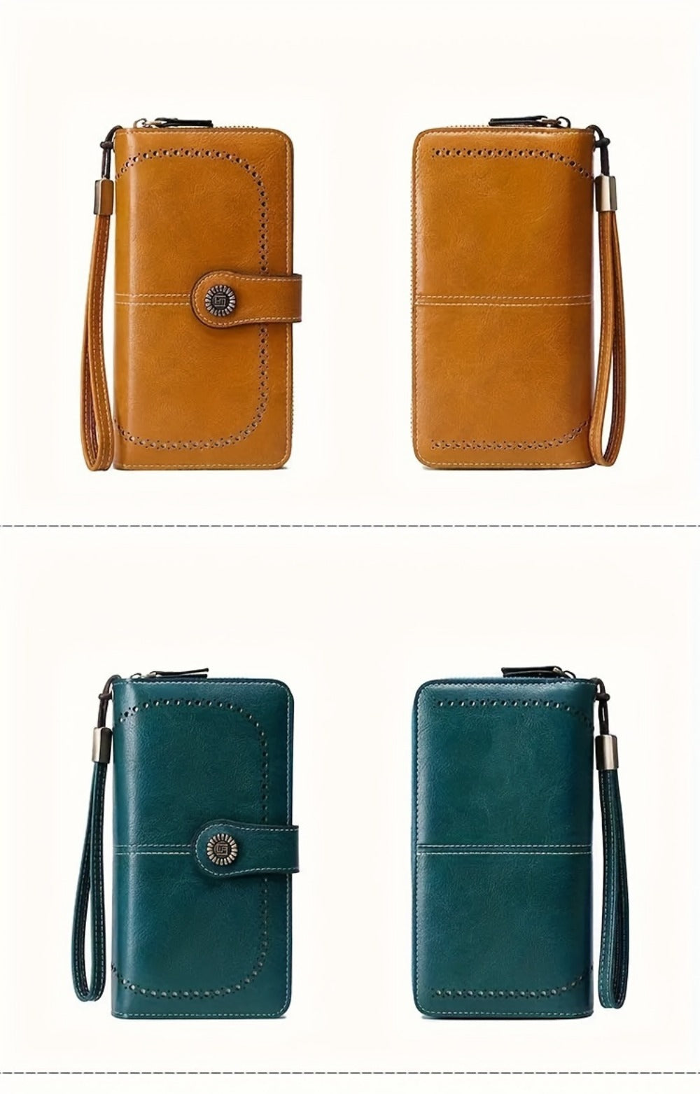 Women's Wallet – Large Capacity, Rfid Wristlet Bowknot Badge Large | Bag Vero – detail view 30