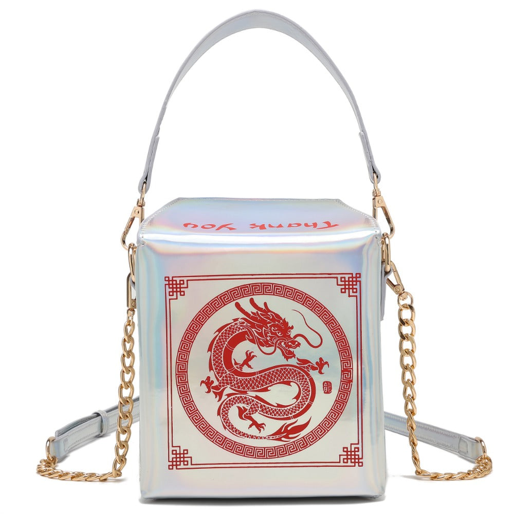 Crossbody Bag for Women – Dragon Pattern Novelty Messenger Removable | Bag Vero – detail view 29