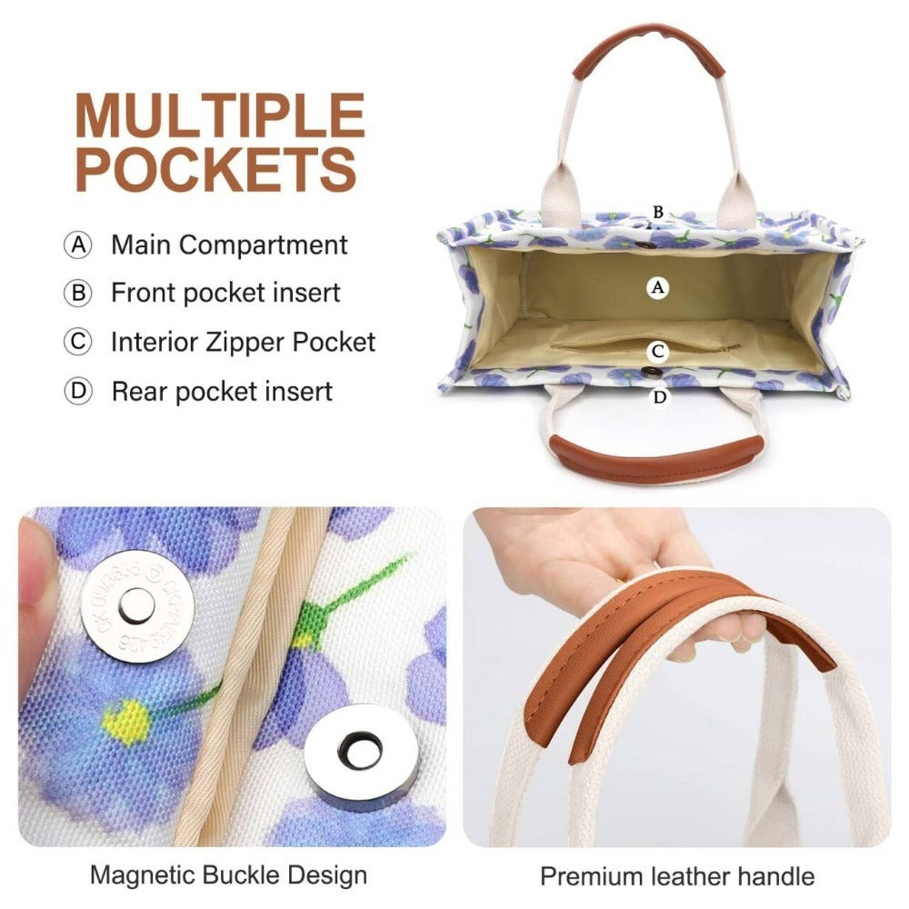 Large Tote Bag Designed for Women, Suitable for Work, Travel, And Carrying Laptops, Ideal for Nurses And Teachers