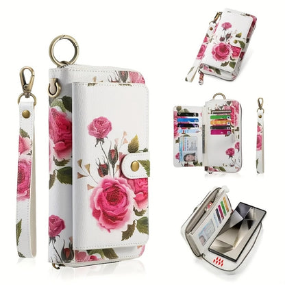 1pc Elegant Floral Clutch Wallets for Women- Zipper Handbag Fashion Large Capacity Long Wallet Clutch Bag Phone Bag Multi-card Card Holder Coin Purse for Women Wallet Set