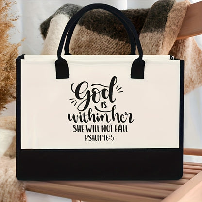 1pc Christian Gifts for Women, Tote Bag Birthday Gifts for Women, Religious Gifts, Thank You Gifts Inspirational Gifts for Women, You Are Blessing Canvas Bag