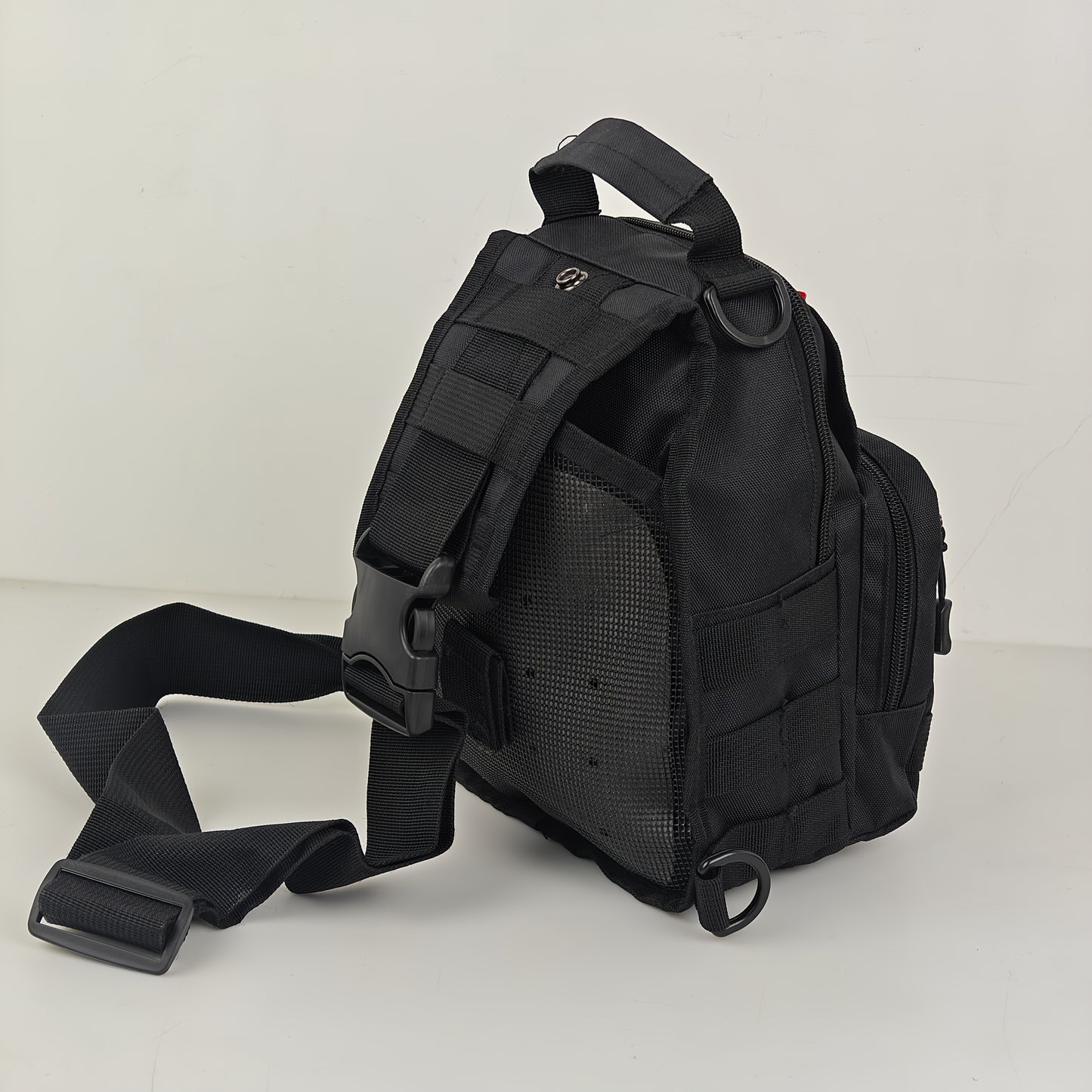 Crossbody Bag, Chest Bag, Ideal for Everyday Outdoor Use. Compact Chest Bag for Men, Perfect for Travel, Tactical Use, And Activities Like Hiking, Hunting, And Fishing