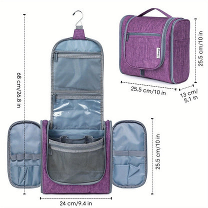 Travel Makeup Bag – 17 Colors, Large Capacity, Multi Pocket, Lightweight | Bag Vero – detail view 20