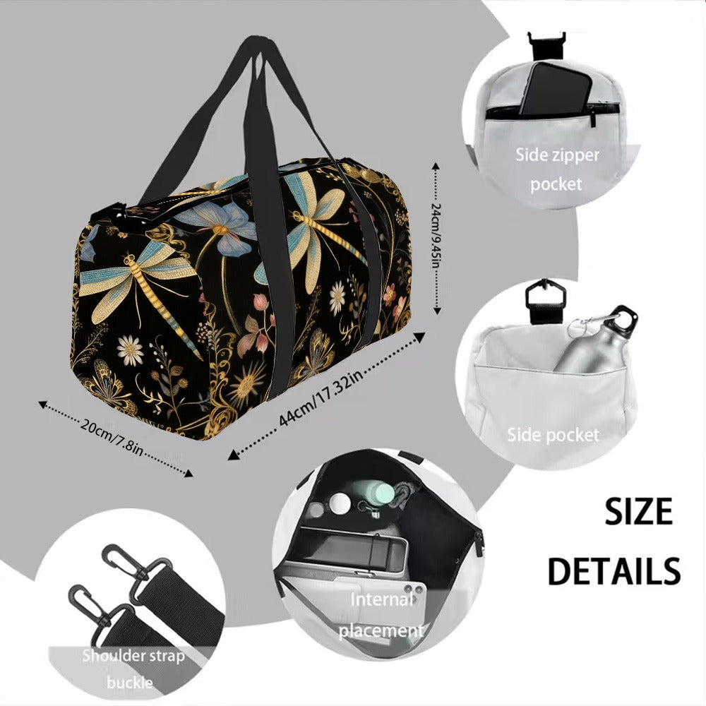 Gym Duffel Bag – Polyester, Large Capacity, Adjustable Strap, for Travel | Bag Vero – detail view 9