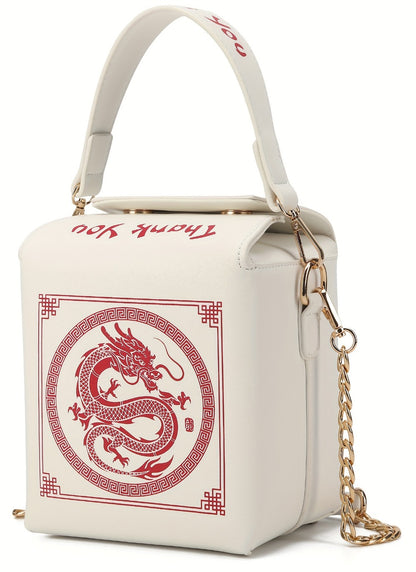 Crossbody Bag for Women – Dragon Pattern Novelty Messenger Removable | Bag Vero – detail view 19