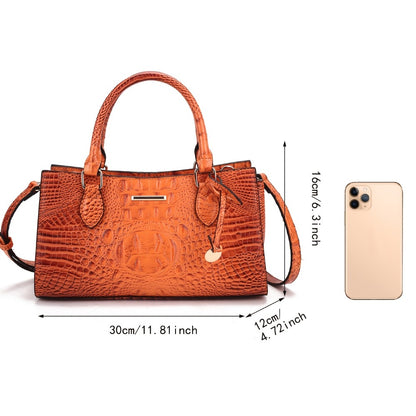 Crossbody Bag for Women – for Travel & Everyday Use, Alligator Print Luxury Zipper Party | Bag Vero – detail view 3