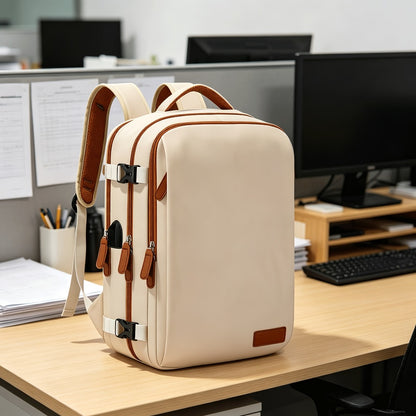 A Versatile And Expandable Outdoor Backpack Suitable for Laptops, Featuring a Wet And Dry Separation Design, Making It an Ideal Choice for Students And Business Travelers. It Can Be Used As Carry-On Luggage And Is Perfect for Casual College Students