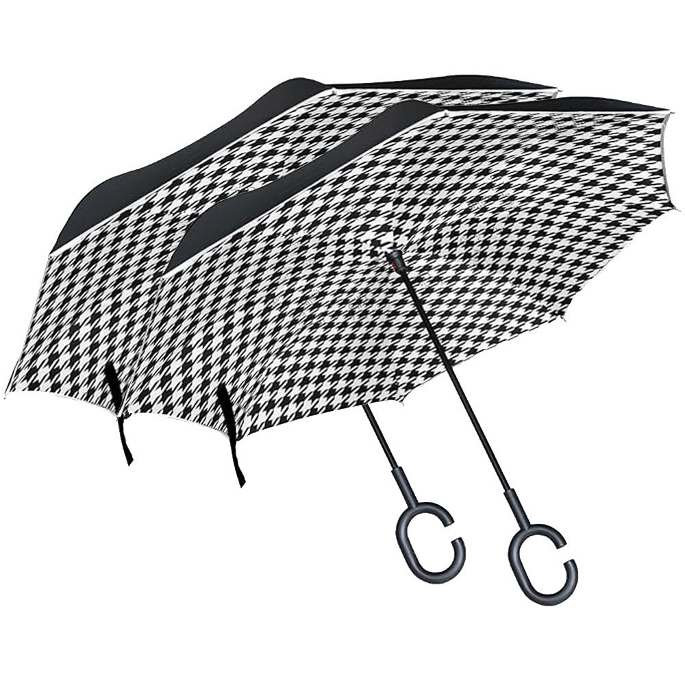 Vivicreate Classic C Shaped Handle with Easy Grip - Windproof, Rainproof and Durable Canopy Design – Versatile Travel, Perfect for Rainy Days