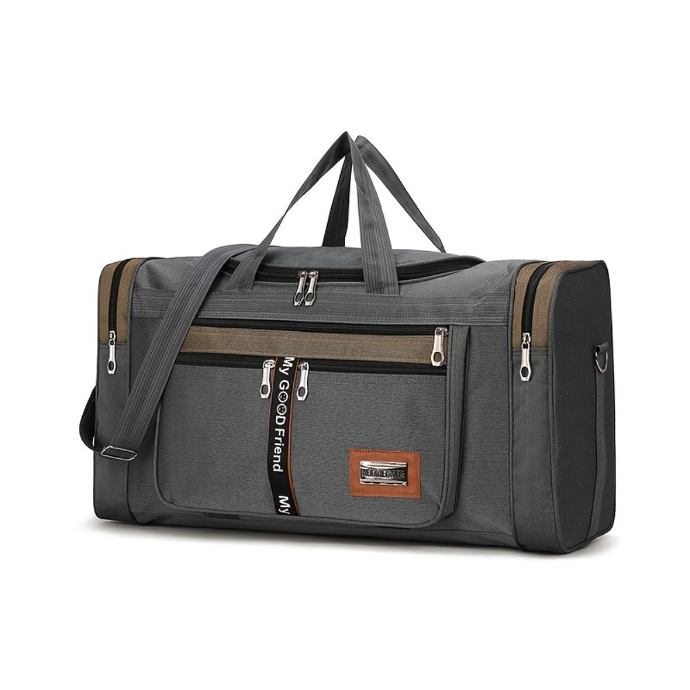 Large Capacity Foldable Portable Travel Bag Men's And Women's Long And Short Distance Travel Luggage Bag High Quality