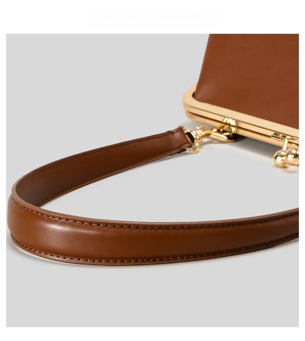 Luxury-inspired, Niche-design Large Clasp-closure Clutch Bag-spacious, Stylish, and Versatile. Metal-framed Evening Clutch-perfect for Birthdays and Holidays.
