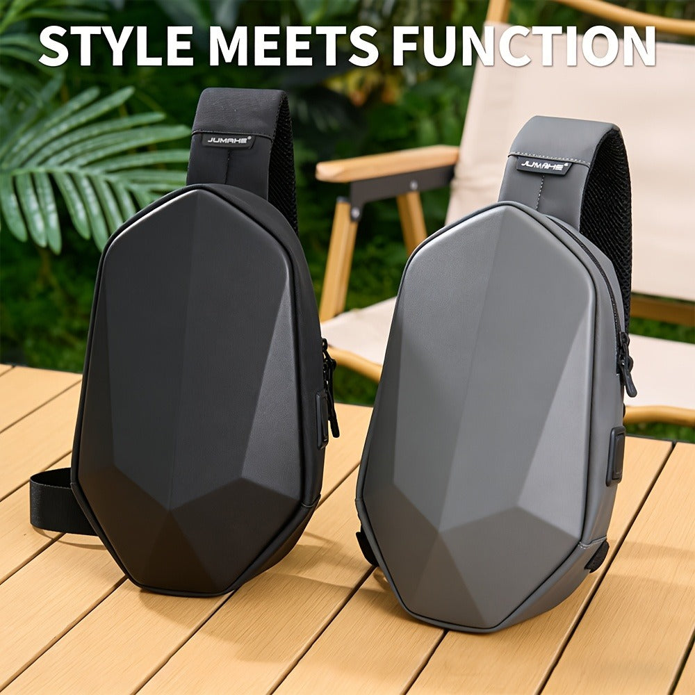 Sling Bag – USB Charging, Waterproof, for Work | Bag Vero – detail view 14