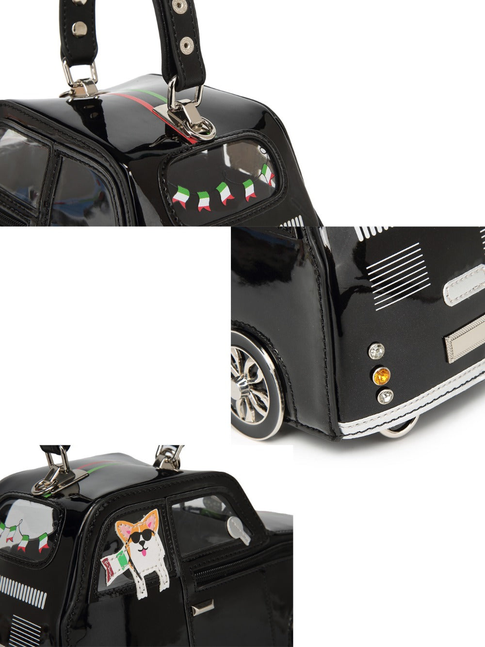 Backpack for Women – Convertible, Off Road Vehicle Shaped Novelty | Bag Vero – detail view 16