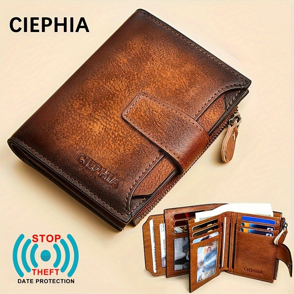 Men's Wallet – RFID Blocking, Card Slots Zipper Rfid Blocking | Bag Vero – detail view 16