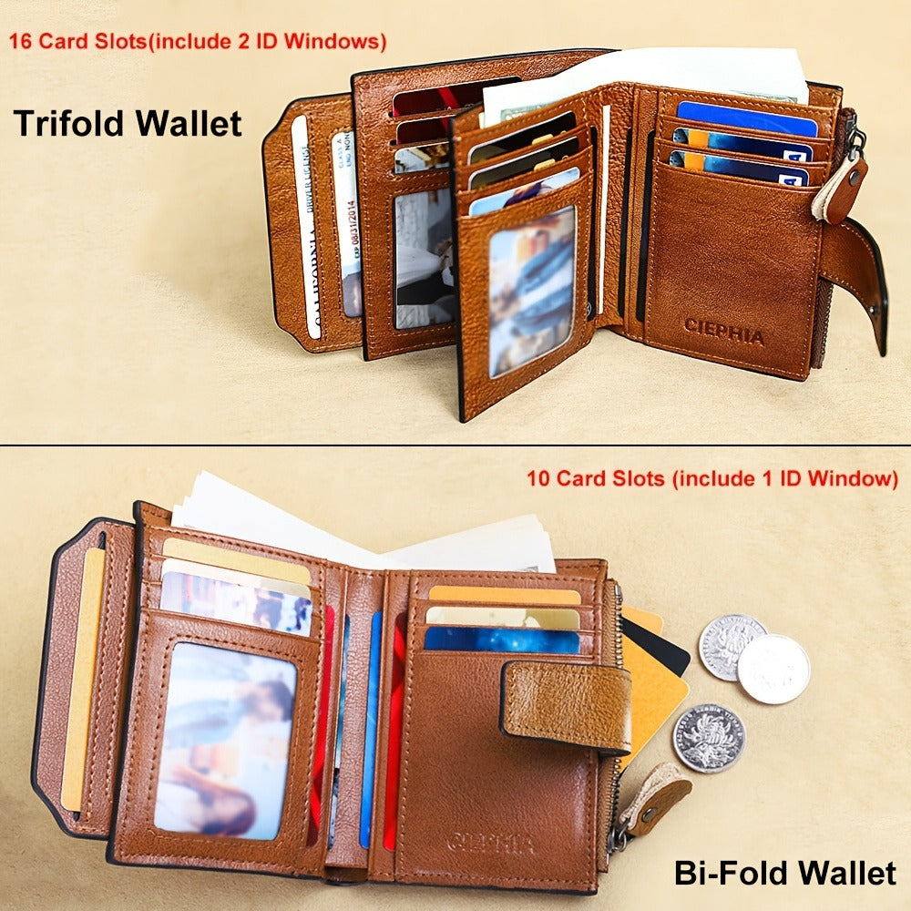 Men's Wallet – RFID Blocking, Card Slots Zipper Rfid Blocking | Bag Vero – detail view 7