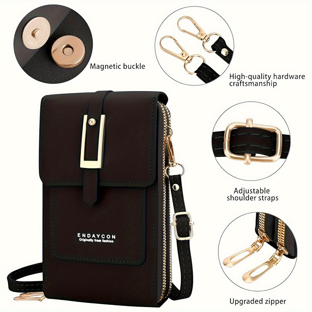Women's Wallet – PU Leather, Adjustable Strap, Mini | Bag Vero – detail view 8