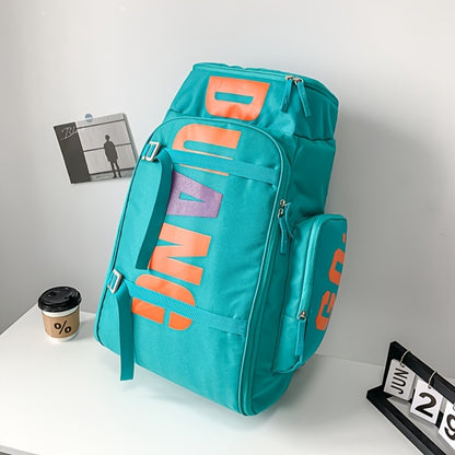 Large Capacity Travel Backpack Lightweight Oxford Fabric Multi-Compartment Design with Wet/Dry Separation, Dedicated Tablet Sleeve & Multiple Pockets-Stylish Durable Daypack for Outdoor Adventures, Hiking, Commuting, School, And Business Trips