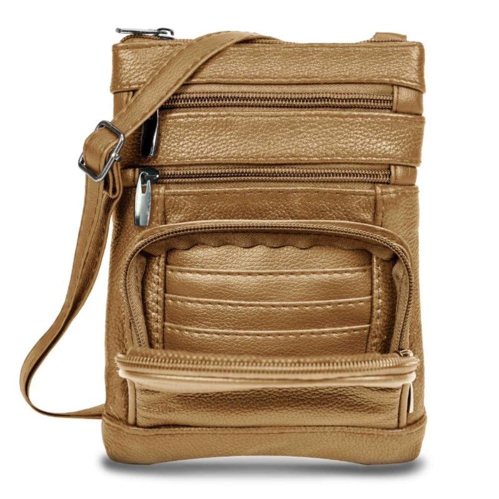 Women's Wallet – Genuine Leather, Multi Pocket, Adjustable Strap | Bag Vero – detail view 42