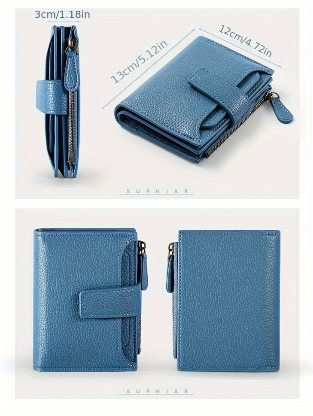Women's Wallet – RFID Blocking, Compact, for Everyday Use | Bag Vero – detail view 11