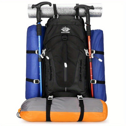 13.21gal Hiking Backpack Men Camping Backpack 11.89gal+1.32gal Lightweight Backpacking Backpack Travel Backpack