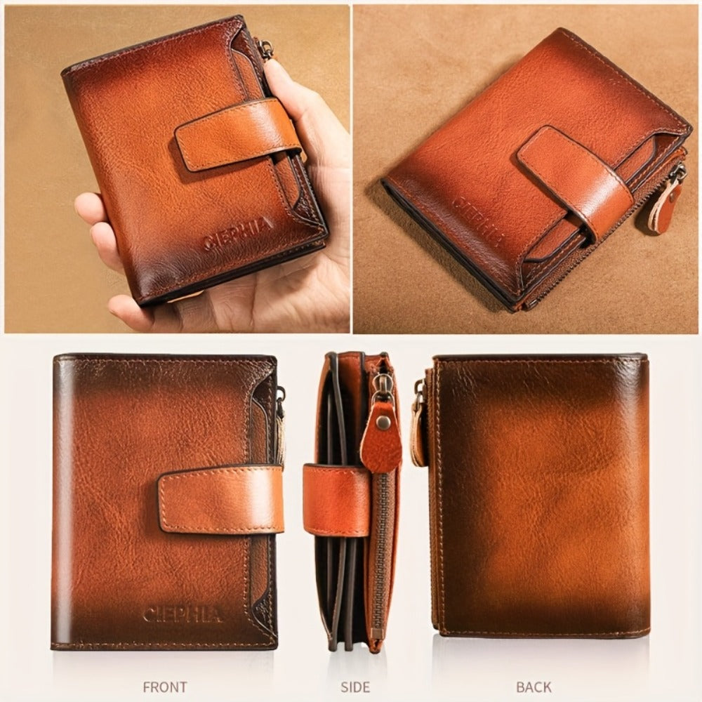 Men's Wallet – Genuine Leather, RFID Blocking | Bag Vero – detail view 13