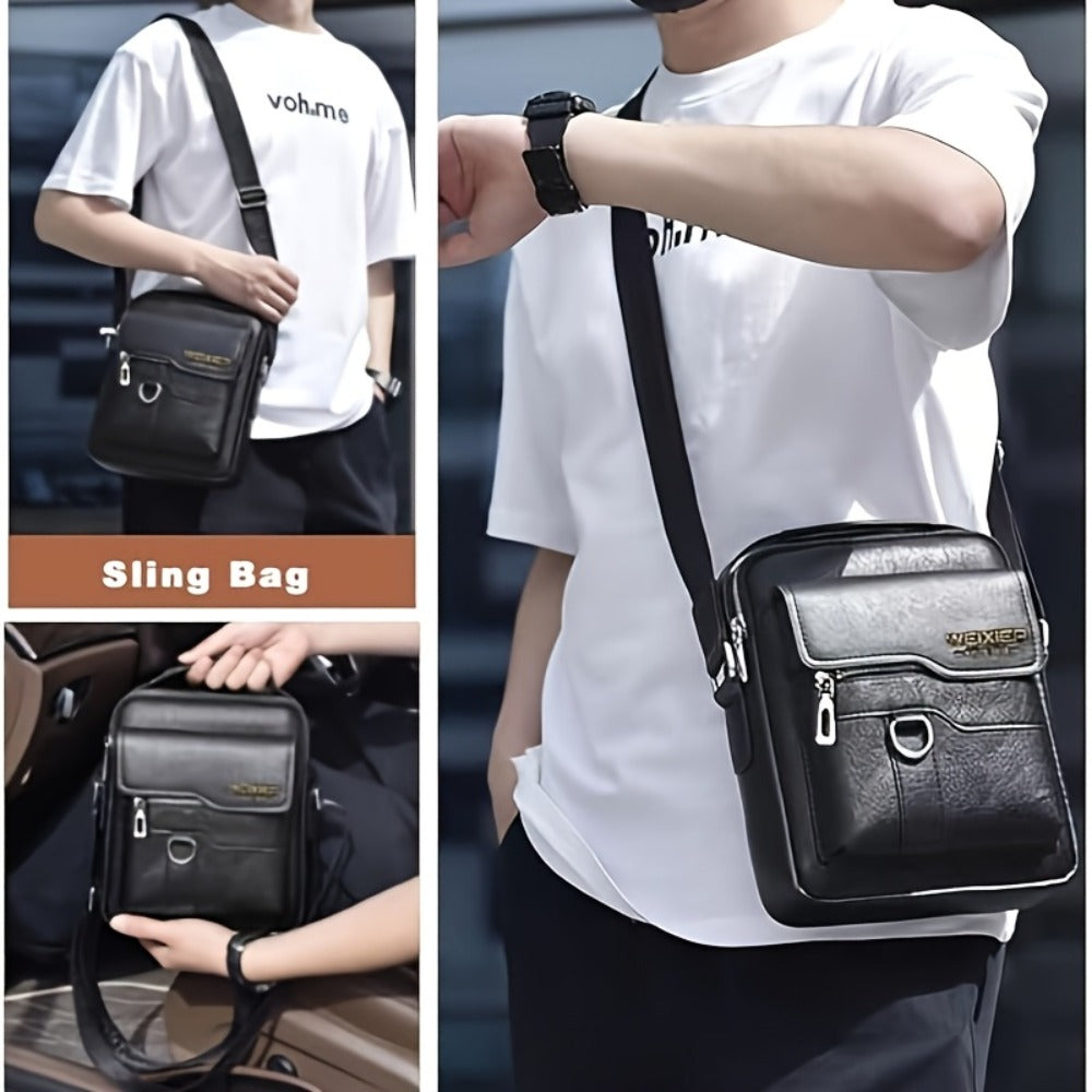 Crossbody Bag – Adjustable Strap, for Travel & Work | Bag Vero – detail view 12