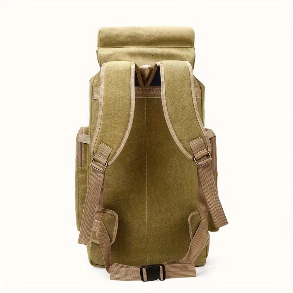1pc 23.78gal Hiking Daypack Backpack Canvas Hydration Pack for Men And Women Climbing Outdoor Sport Large Capacity Sport Fitness Bag Gym Bag Halloween Black Friday Christmas Thanksgiving Gift