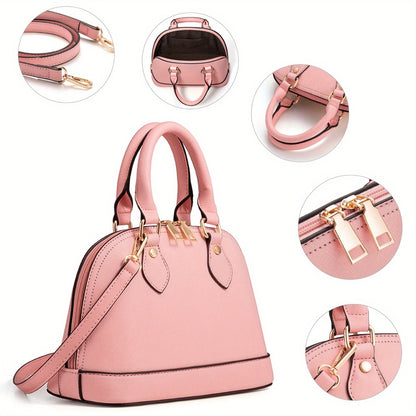 Set of 4 Stylish Handbags for Women, Including Purses, Wallets, Tote Bags, And Crossbody Bags, Perfect As a Valentine'S Day Gift for Ladies And