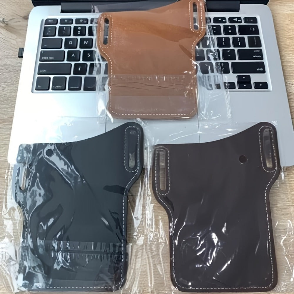 Waist Bag – 7 Inch, Cowhide Leather Phone Waist Belt | Bag Vero – detail view 14