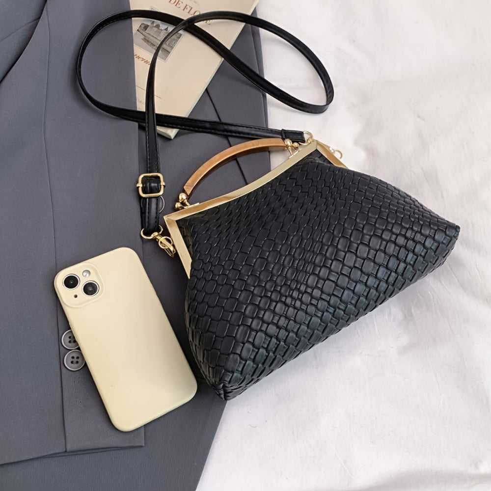 Women's Wallet – Evening Kiss Lock Closure Embossed | Bag Vero – detail view 10