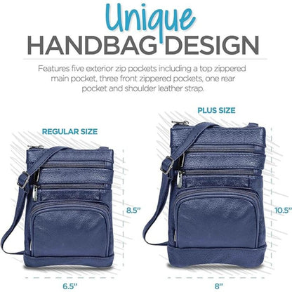 Women's Wallet – Genuine Leather, Multi Pocket, Adjustable Strap | Bag Vero – detail view 77