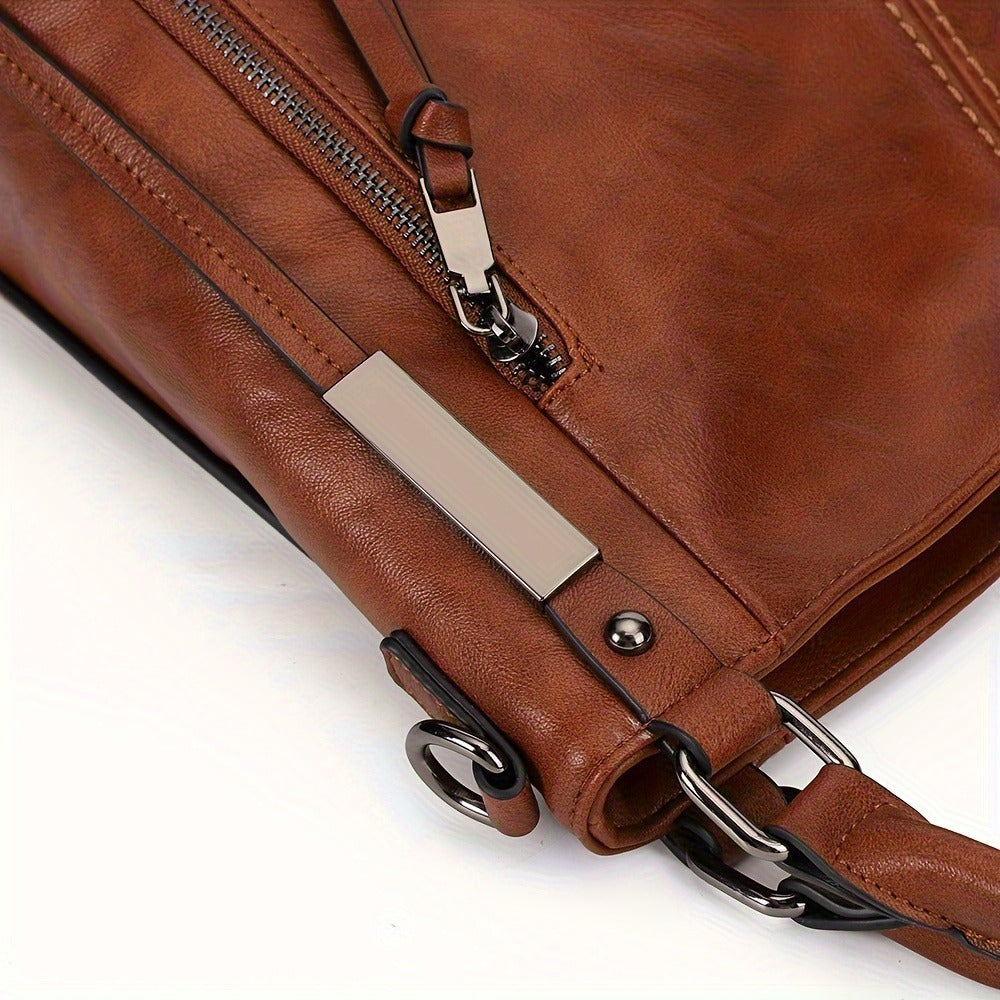 Crossbody Bag for Women – PU Leather, Adjustable Strap, for Travel & Work | Bag Vero – detail view 18