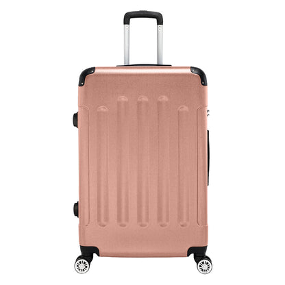 3-in-1 Portable ABS Trolley Case luggage 20" / 24" / 28" Purple