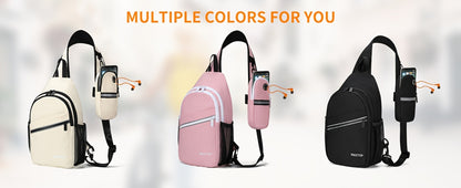 Sling Bag – for Travel, Sling Detachable Phone Pouch Hiking | Bag Vero – detail view 16