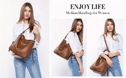 Hobo Bags For Women, Purses And Handbags Large Pocketbooks Designer Bucket Shoulder Bags