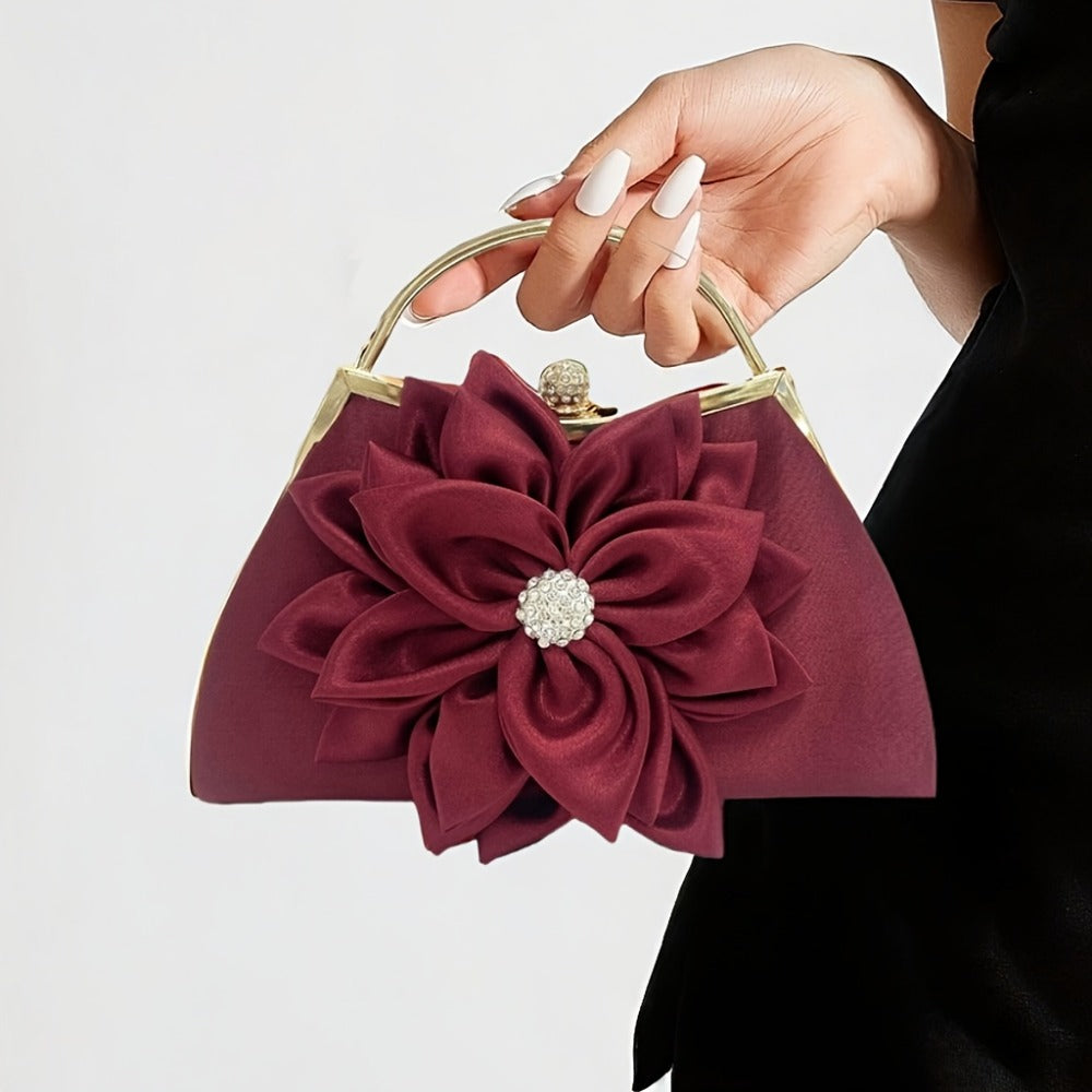 Women's Wallet – Beaded Flower Evening Vintage Clutch | Bag Vero – detail view 7