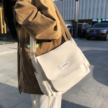 Wind Slant Bags for Men And Women, Spacious Engineering Bags, Student Shoulder Bags