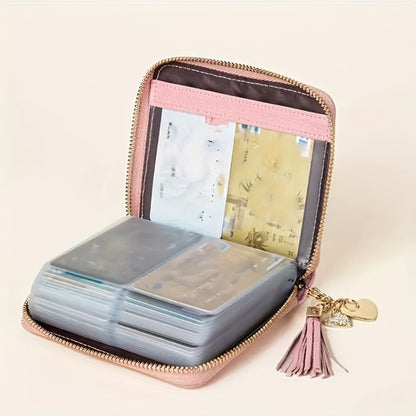 RFID Blocking Credit Card Holder Wallets For Men Women Money Case Coin Purse Credit Card Holder Wallet Zip Card Case