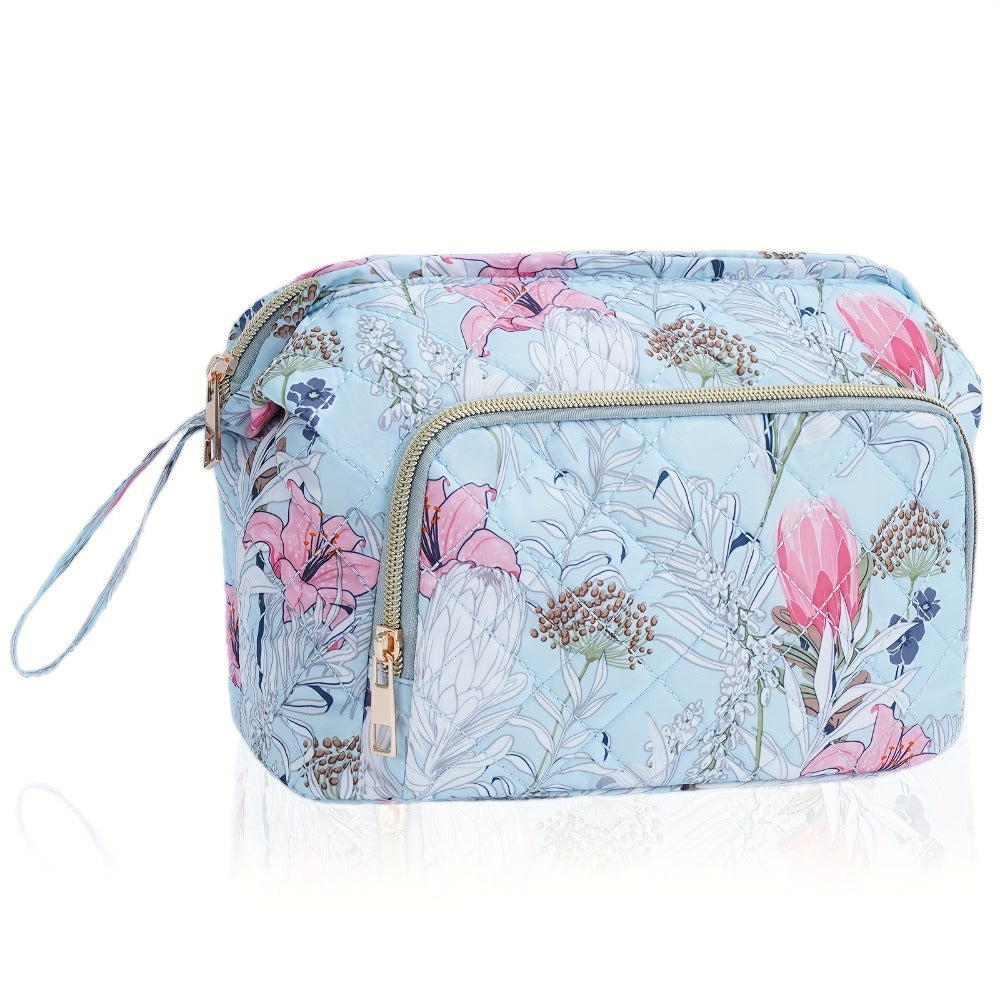 Travel Makeup Bag – Quilted, Trolley Sleeve, for Travel | Bag Vero – detail view 13