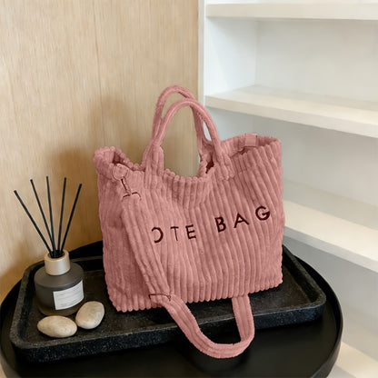 Tote Bag for Women – 2-Piece, Large Capacity, Adjustable Strap, for Work | Bag Vero – detail view 12