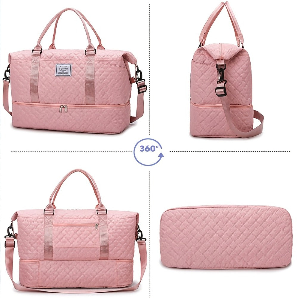 Of 3 Versatile Outdoor Bags Suitable for Travel, Including a Handbag for Women, a Crossbody Bag, a Makeup Pouch, a Beach Tote, a Storage Bag, And a Gym Bag