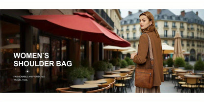 Crossbody Bag for Women – PU Leather, Large Capacity, for Travel & Work | Bag Vero – detail view 23