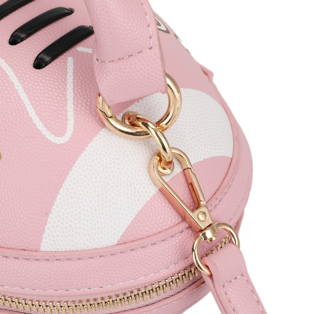 Crossbody Bag for Women – Denim, American Football Style Novelty Rugby | Bag Vero – detail view 32